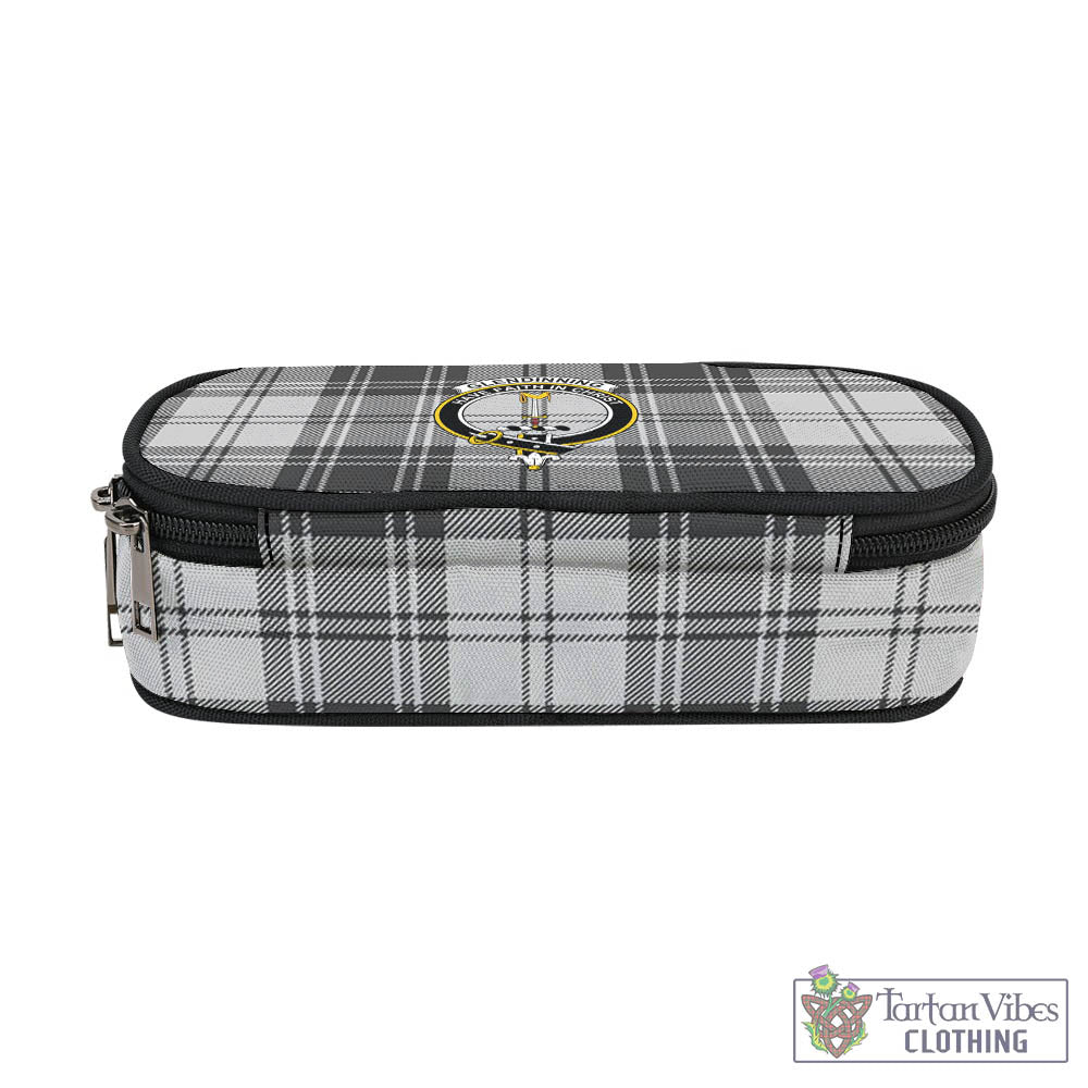 Glendinning Tartan Pen and Pencil Case with Family Crest - Tartan Vibes Clothing
