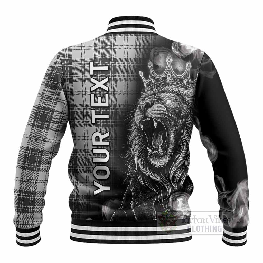 Glendinning Tartan Baseball Jacket Roaring Lion Heritage