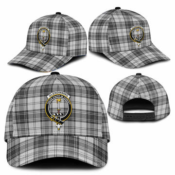 Glendinning Tartan Classic Cap with Family Crest