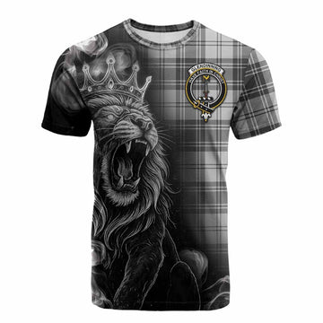 Glendinning Tartan Cotton T-shirt Roaring Lion Heritage