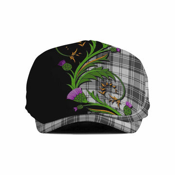 Glendinning Tartan Flat Cap, Jeff Cap Scottish Thistle Pride Heritage Art Flat Cap - Tartan Vibes Clothing