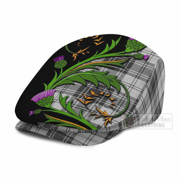 Glendinning Tartan Flat Cap, Jeff Cap Scottish Thistle Pride Heritage Art - Tartan Vibes Clothing