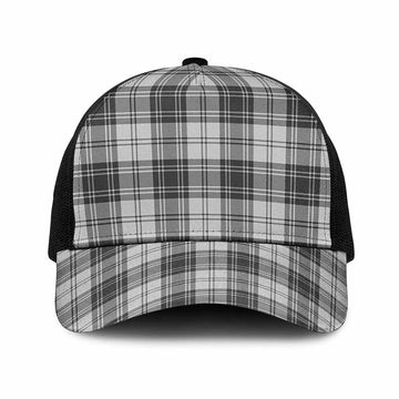 Glendinning Tartan Mesh Trucker Cap One Size (Adjustable) Black - Tartan Vibes Clothing