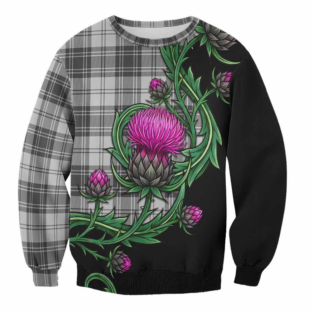 Glendinning Tartan Sweatshirt Resilient Scottish Thistle Unisex - Tartan Vibes Clothing