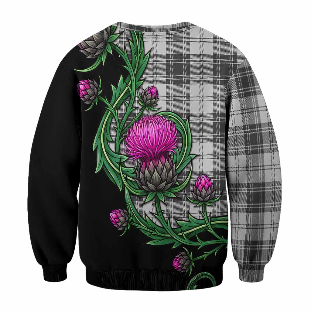 Glendinning Tartan Sweatshirt Resilient Scottish Thistle - Tartan Vibes Clothing