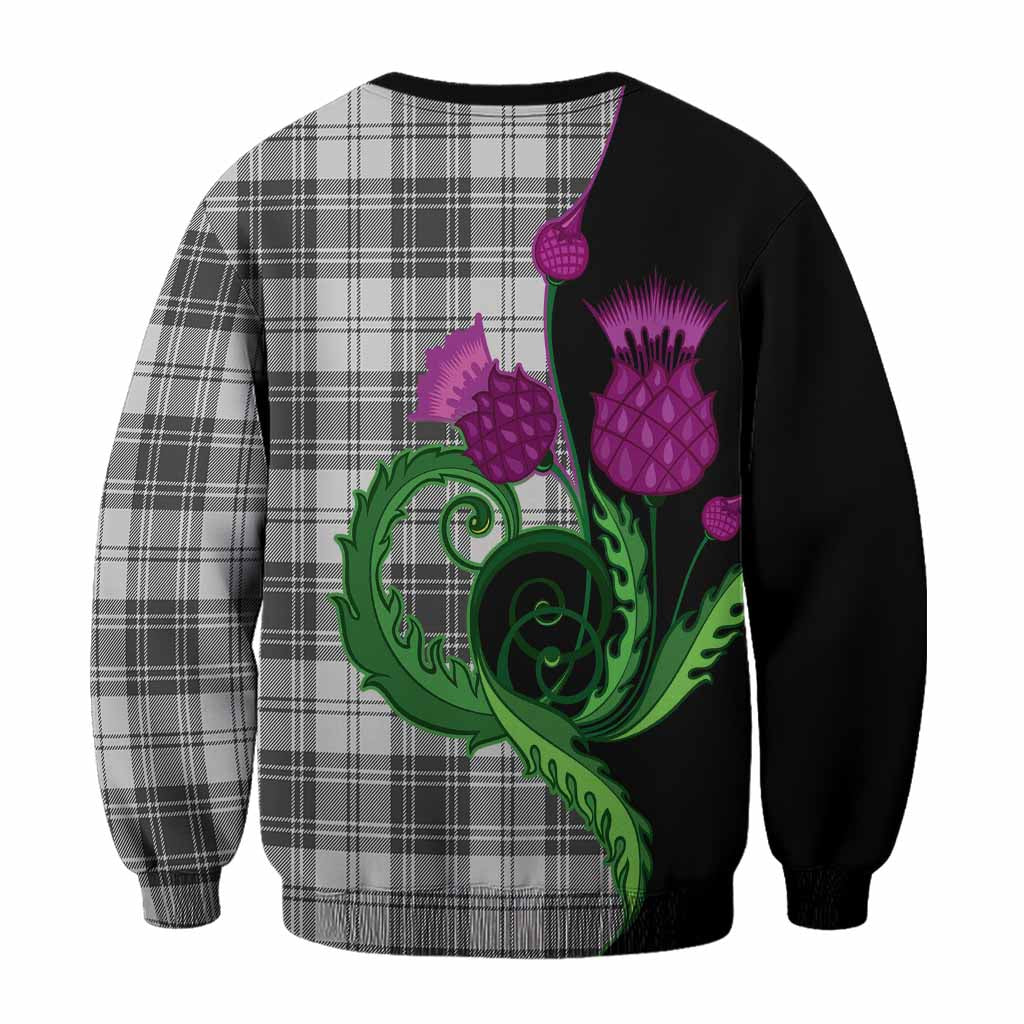 Glendinning Tartan Sweatshirt Traditional Scottish Thistle