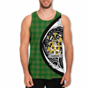 Glennon Irish Clan Men's Tank Top Celtic Circle Style