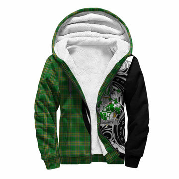 Gogarty Irish Clan Sherpa Hoodie Celtic Circle Style