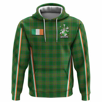 Gogarty Irish Clan Coat of Arm Tartan Hoodie Flag Style
