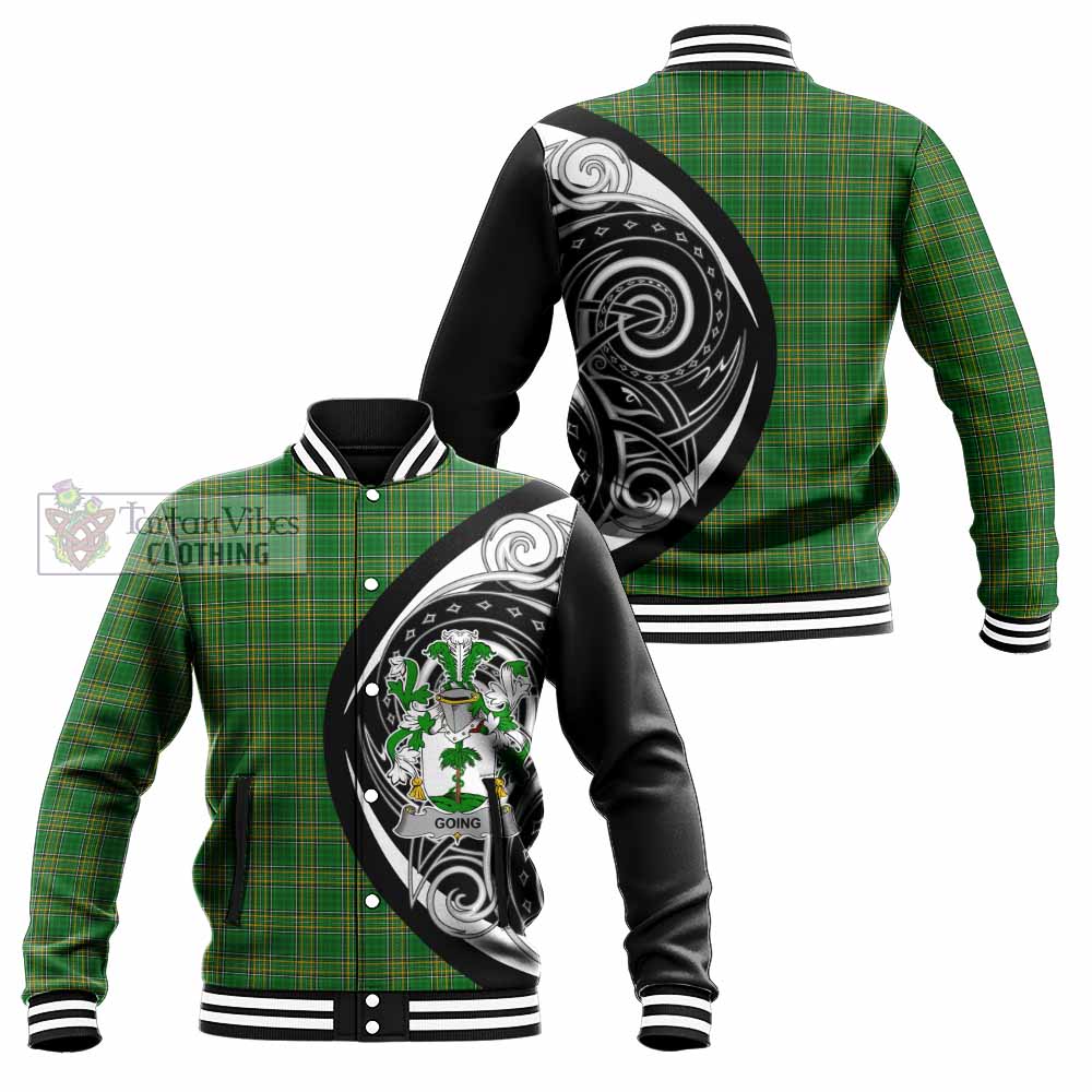 Tartan Vibes Clothing Going Irish Clan Baseball Jacket Celtic Circle Style