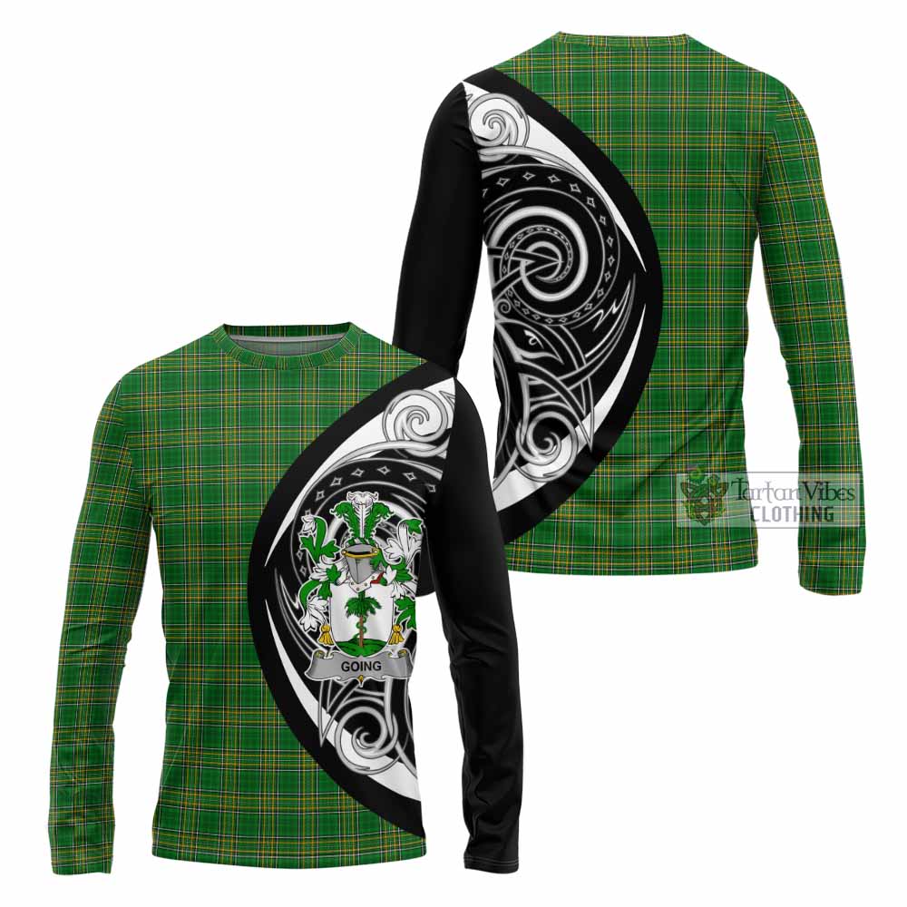 Tartan Vibes Clothing Going Irish Clan Long Sleeve T-Shirt Celtic Circle Style