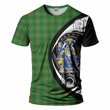Golding Irish Clan T-Shirt Celtic Circle Style