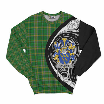 Golding Irish Clan Sweatshirt Celtic Circle Style