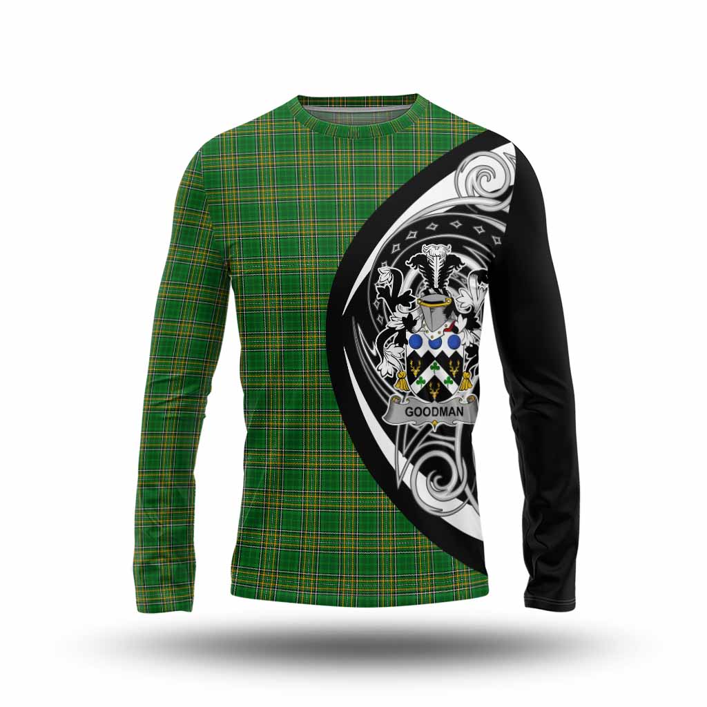 Goodman Irish Clan Long Sleeve T-Shirt Celtic Circle Style Unisex - Tartan Vibes Clothing