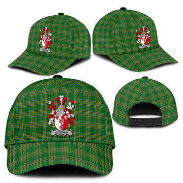 Goodwin Irish Clan Tartan Classic Cap with Coat of Arms