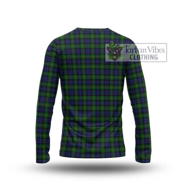 Gordon Tartan Long Sleeve T-Shirt with Family Crest DNA In Me Style - Tartanvibesclothing Shop