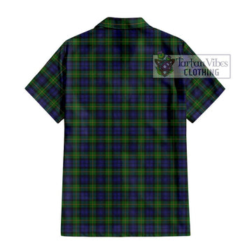 Gordon Tartan Hawaiian Shirt with Family Crest DNA In Me Style