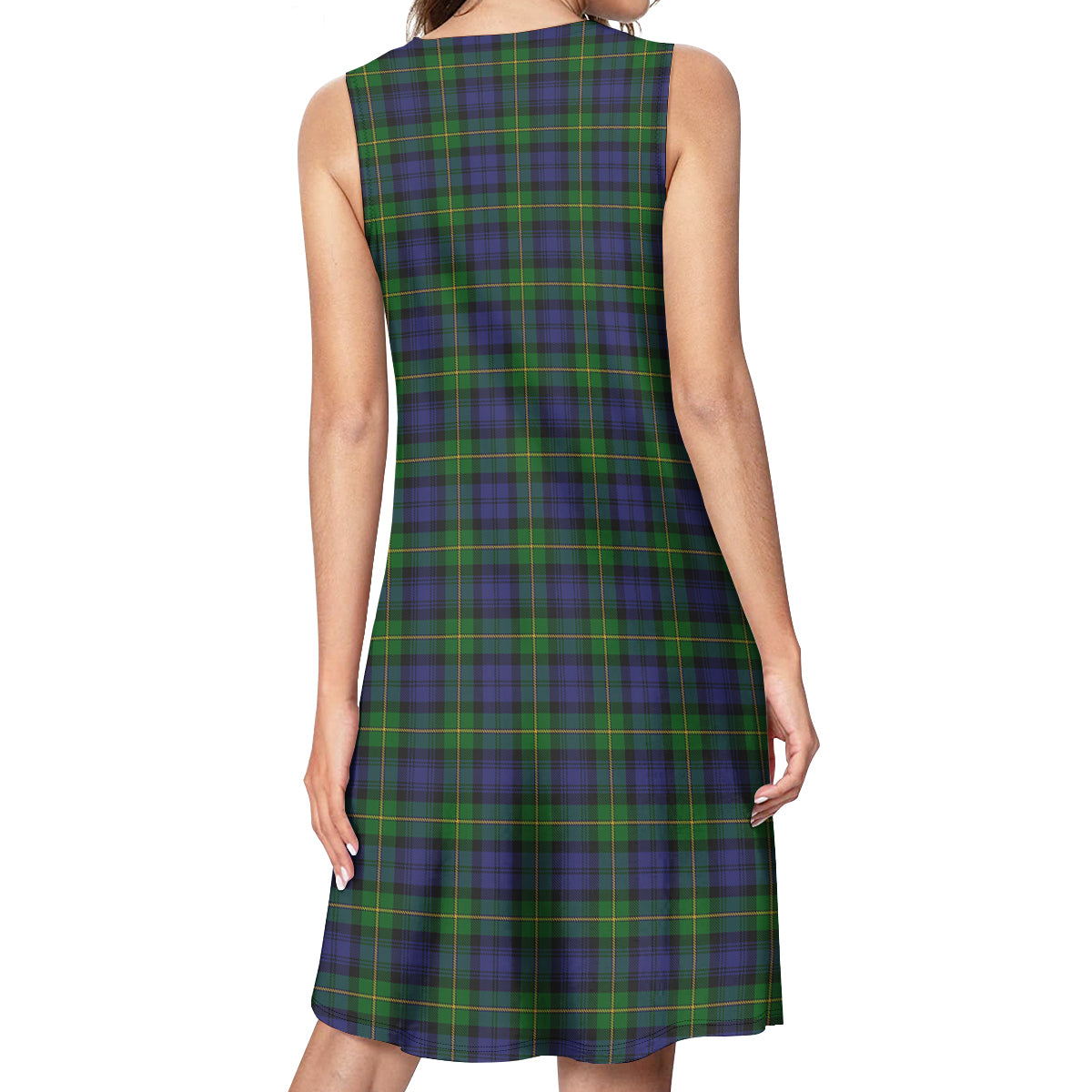 Gordon Tartan Womens Casual Dresses - Tartanvibesclothing