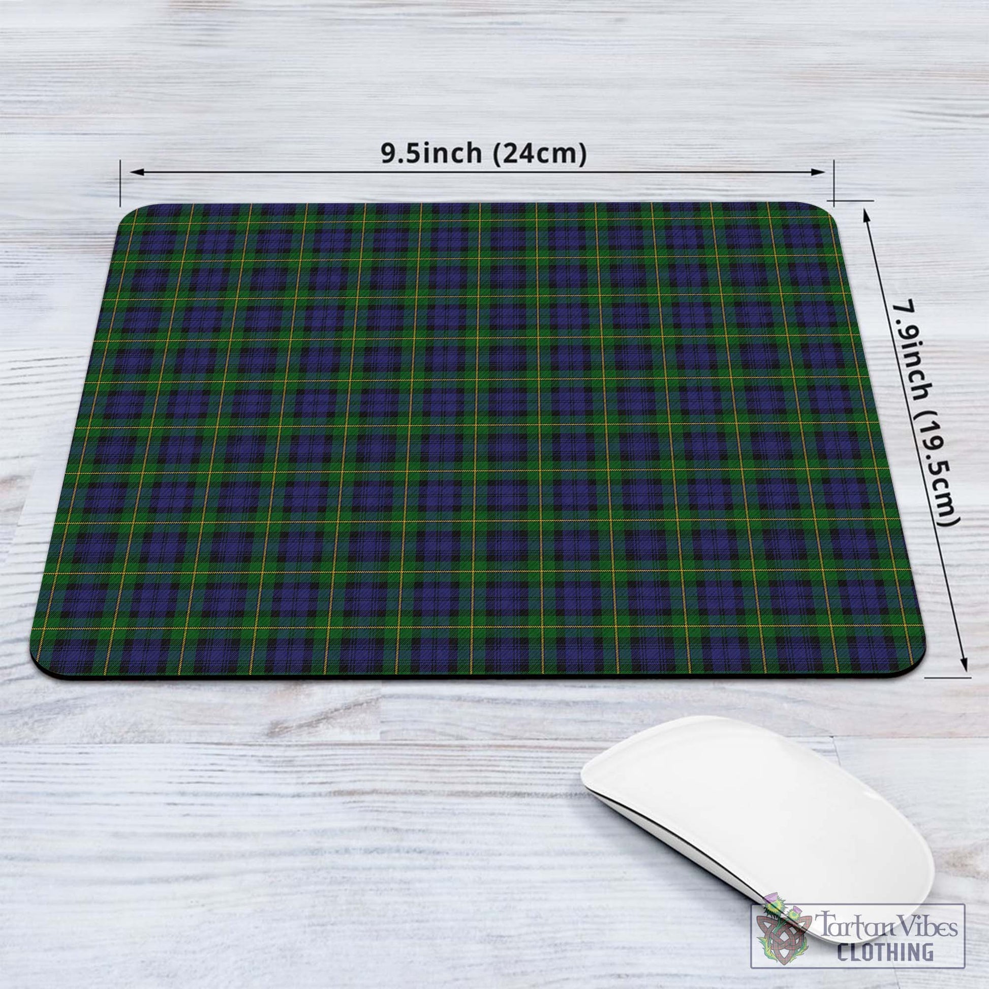 Tartan Vibes Clothing Gordon Tartan Mouse Pad