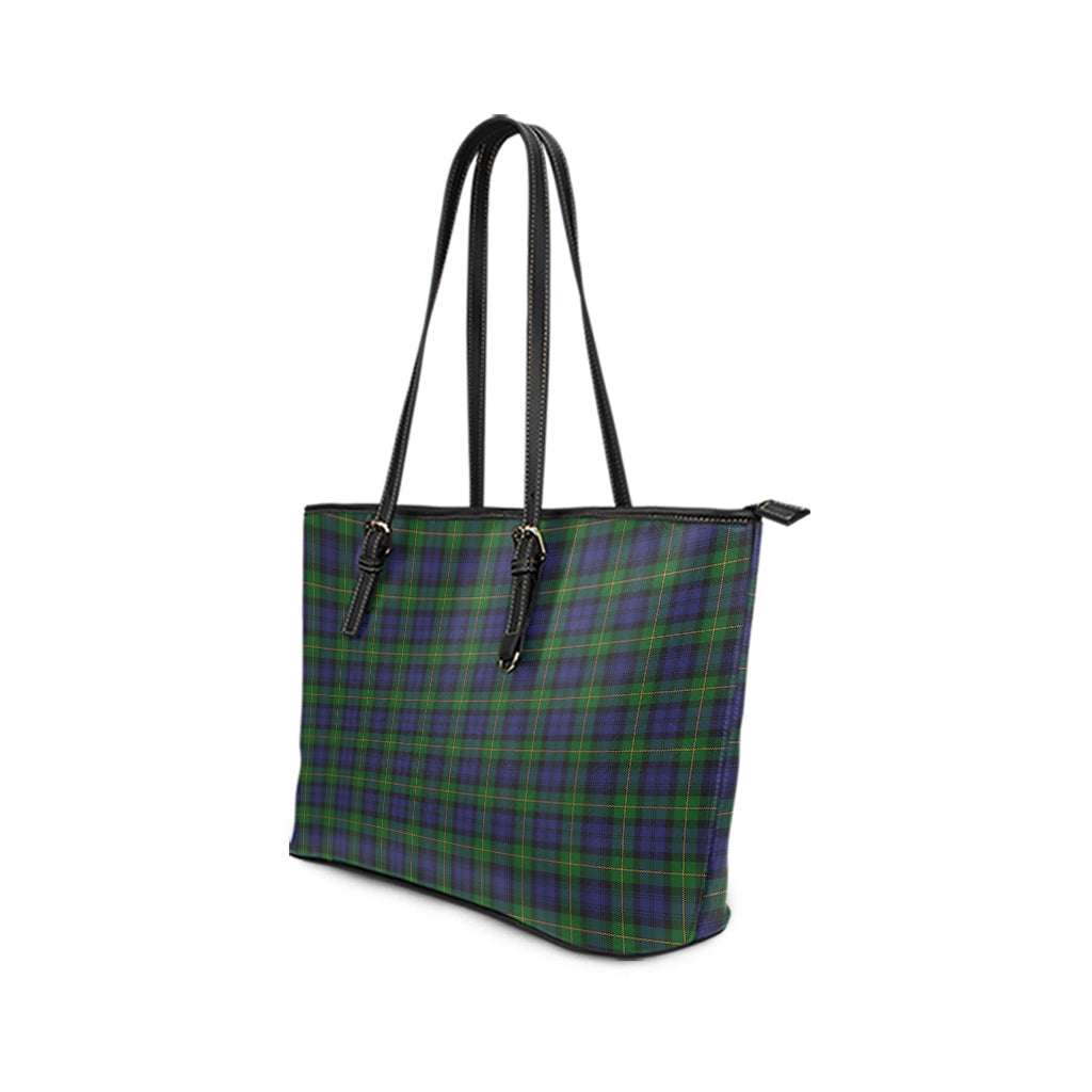 gordon-tartan-leather-tote-bag