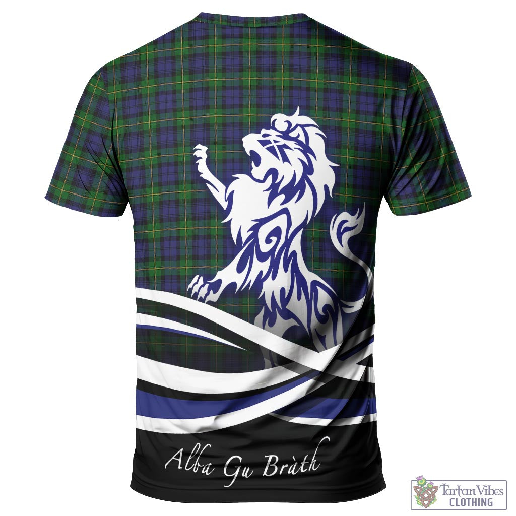 gordon-tartan-t-shirt-with-alba-gu-brath-regal-lion-emblem