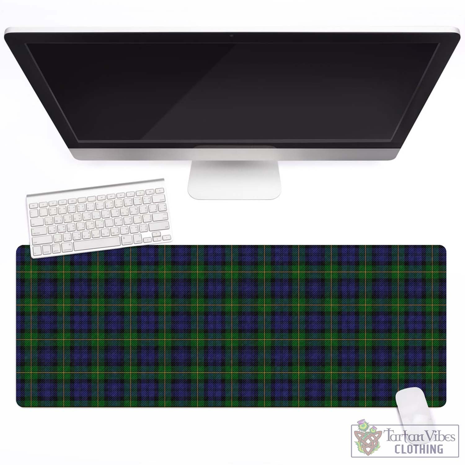 Tartan Vibes Clothing Gordon Tartan Mouse Pad