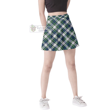Gordon Dress Ancient Tartan Women's Plated Mini Skirt