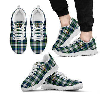 Gordon Dress Ancient Tartan Sneakers with Family Crest