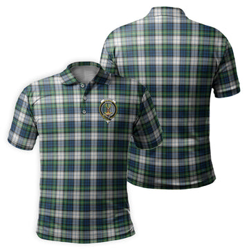 Gordon Dress Ancient Tartan Men's Polo Shirt with Family Crest