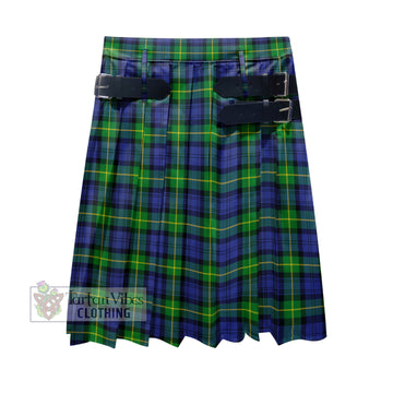 Gordon Modern Tartan Men's Pleated Skirt - Fashion Casual Retro Scottish Kilt Style
