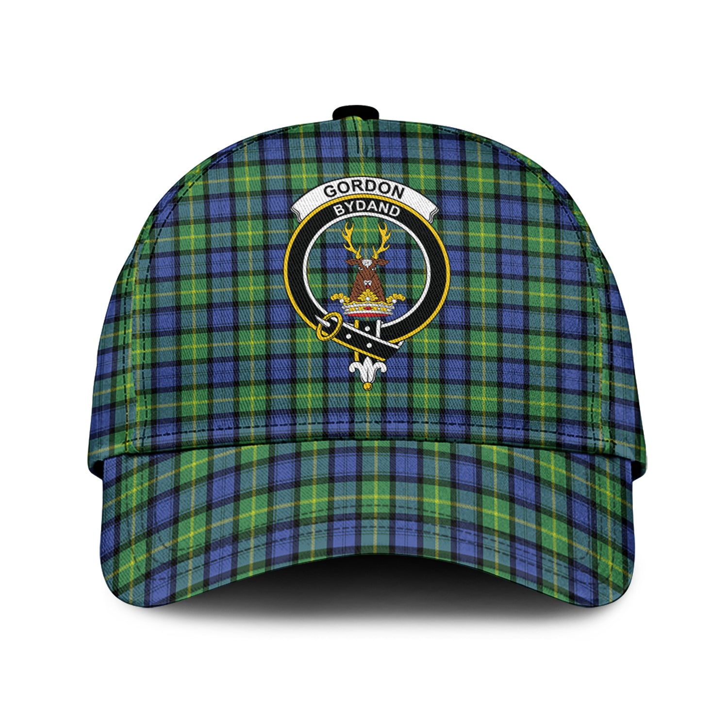 gordon-old-ancient-tartan-classic-cap-with-family-crest