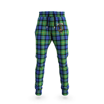 Gordon Old Ancient Tartan Joggers Pants with Family Crest
