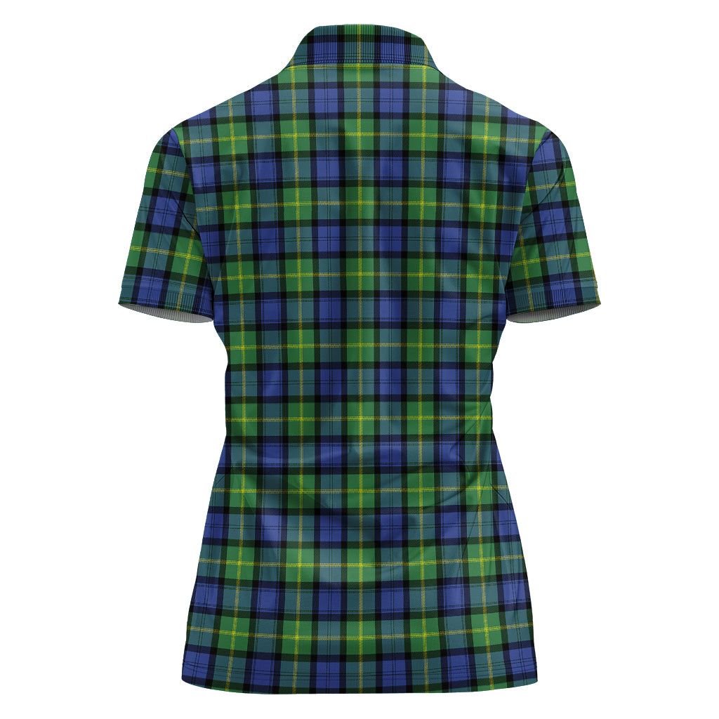 gordon-old-ancient-tartan-polo-shirt-with-family-crest-for-women