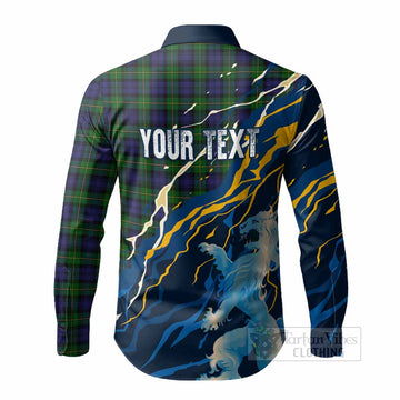Gordon Scotland Tartan Long Sleeve Button Shirts WC2026 Football - We'll Be Coming