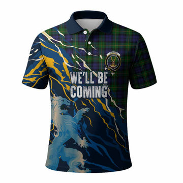 Gordon Scotland Tartan Polo Shirt WC2026 Football - We'll Be Coming