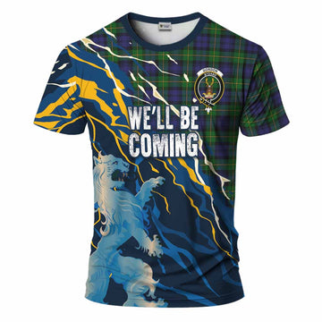 Gordon Scotland Tartan T-Shirt WC2026 Football - We'll Be Coming
