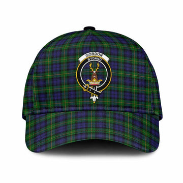 Gordon Tartan Classic Cap with Family Crest