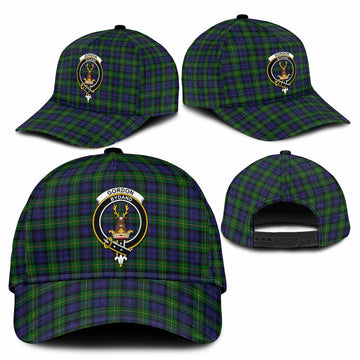 Gordon Tartan Classic Cap with Family Crest