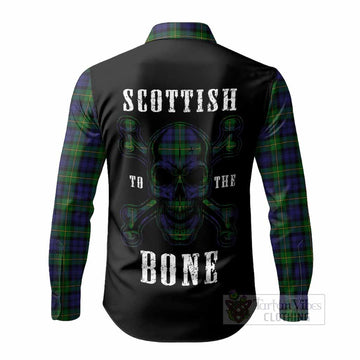 Gordon Tartan Crest Long Sleeve Button Shirts Scottish To The Bone