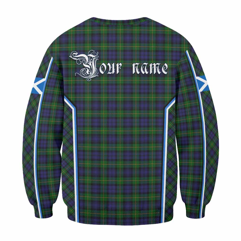 Gordon Tartan Crest Sweatshirt Scotland Coat of Arm Flag Style - Tartan Vibes Clothing