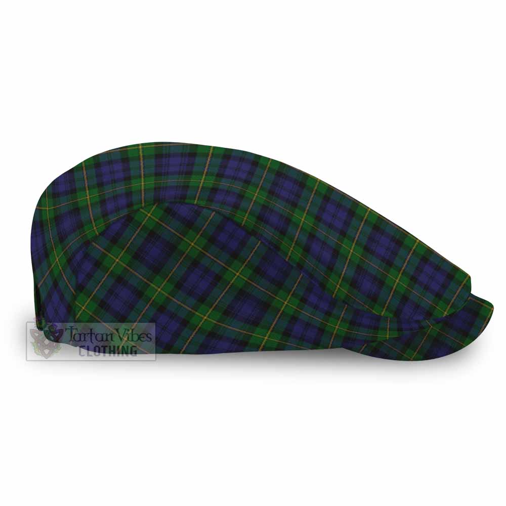 Gordon Tartan Jeff Cap, Tartan Flat Cap
