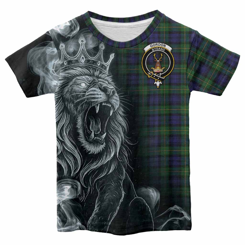 Gordon Tartan Kid T-shirt Roaring Lion Heritage