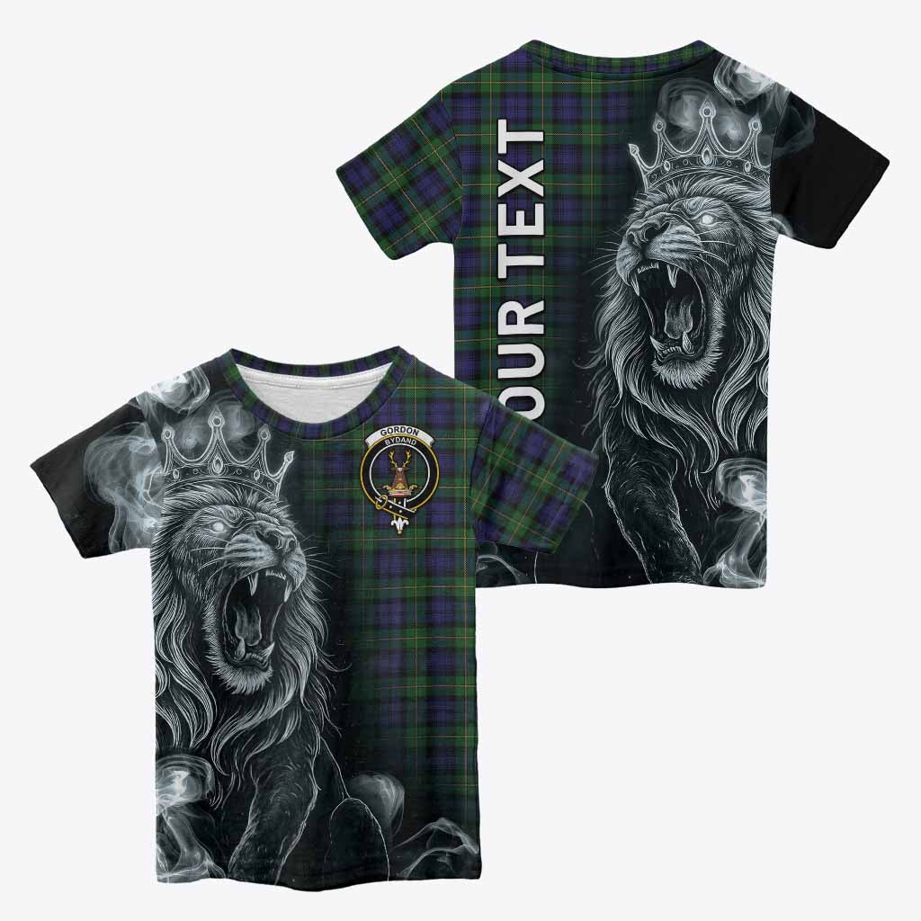 Gordon Tartan Kid T-shirt Roaring Lion Heritage