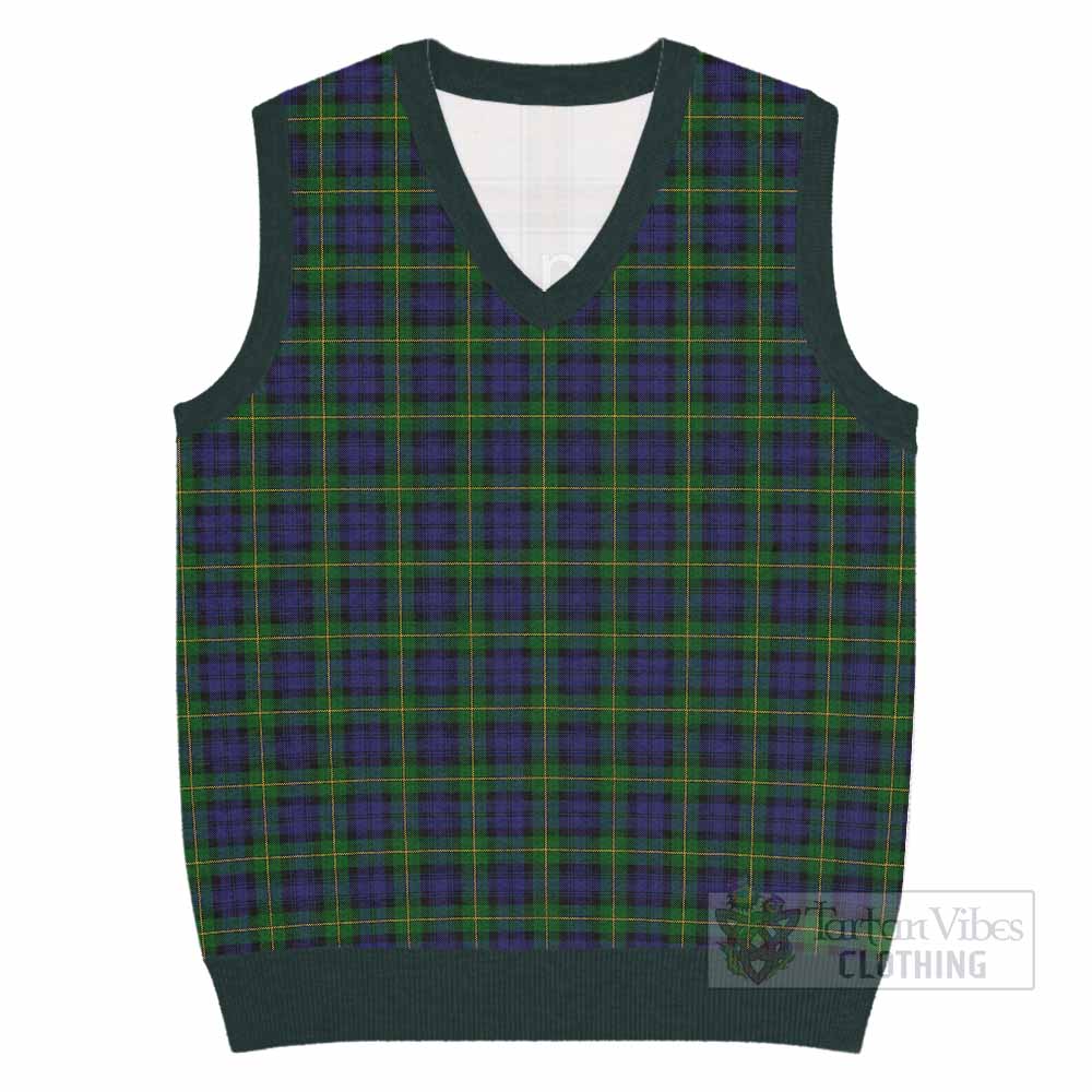 Gordon Tartan Knitted V-Neck Vest - Tartan Vibes Clothing