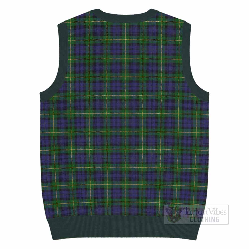 Gordon Tartan Knitted V-Neck Vest - Tartan Vibes Clothing