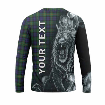 Gordon Tartan Long Sleeve T-Shirt Roaring Lion Heritage