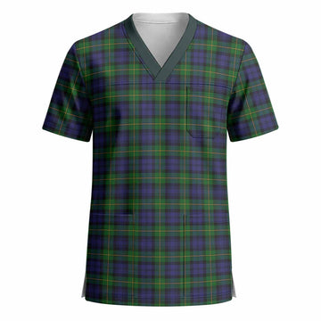 Gordon Tartan Scrub Top - Tartan Vibes Clothing