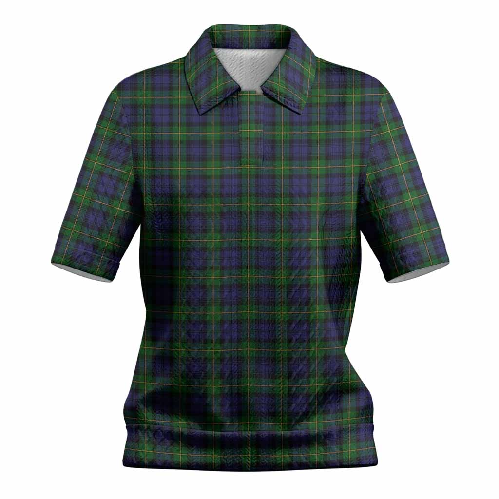 Gordon Tartan Women’s Polo Sweater Top