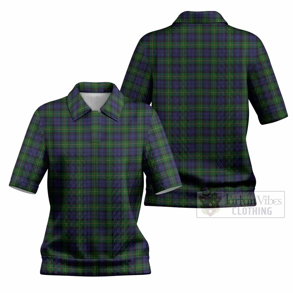 Gordon Tartan Women’s Polo Sweater Top