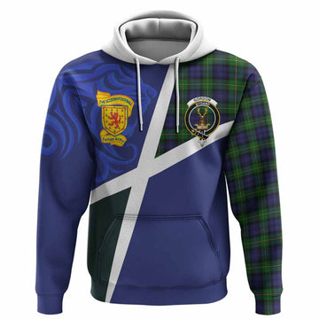 Gordon The Scottish Football Crest Hoodie Lion-Tartan Army